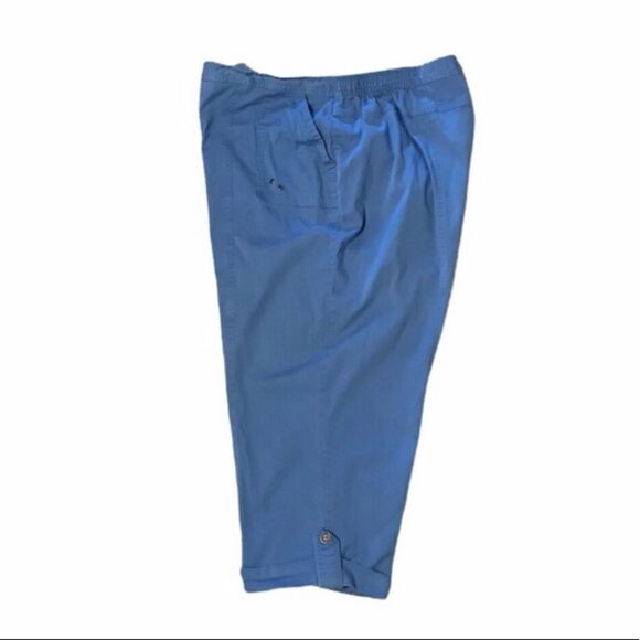 Company Collection Size 22 Blue Capris - Picture 1 of 4